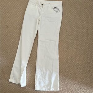 Brandy Melville Crisp White Straight Leg Jeans